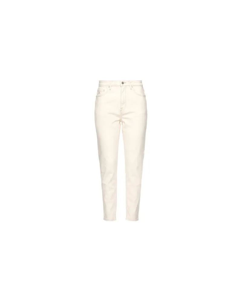 Armani Exchange HOSEN & RÖCKE - Jeanshosenauf YOOX.COM Elfenbein