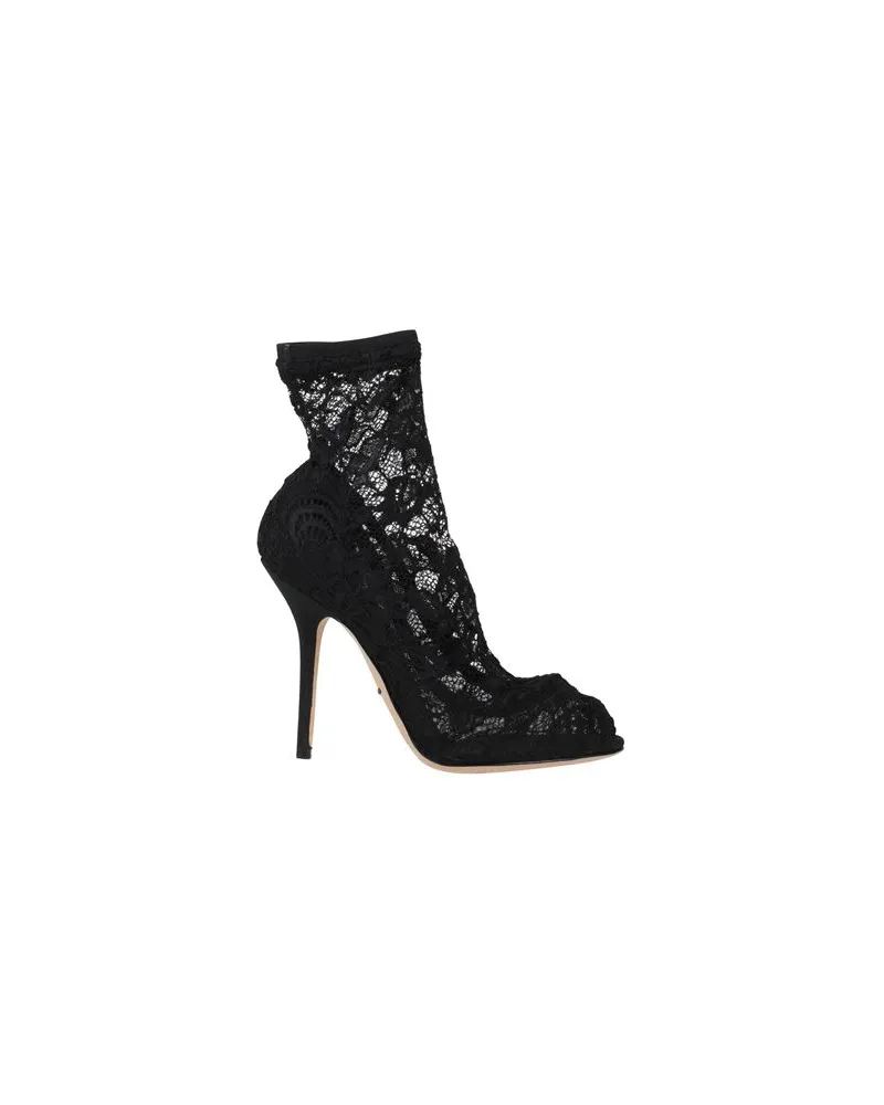 Dolce & Gabbana SCHUHE - Stiefelettenauf YOOX.COM Schwarz