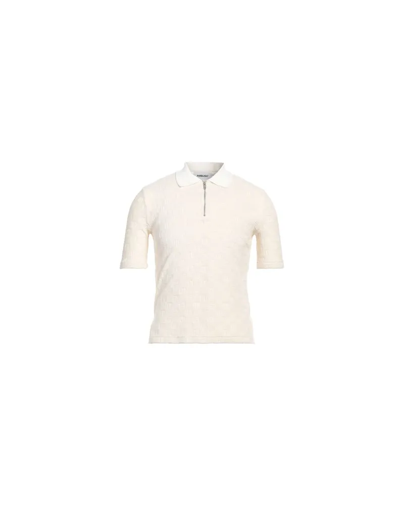 AMBUSH TOPS - Poloshirtsauf YOOX.COM Cremeweiß