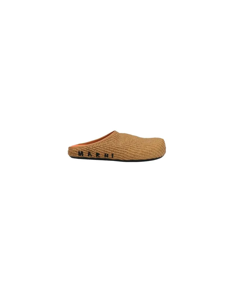 Marni SCHUHE - Mules & Clogsauf YOOX.COM Kamel