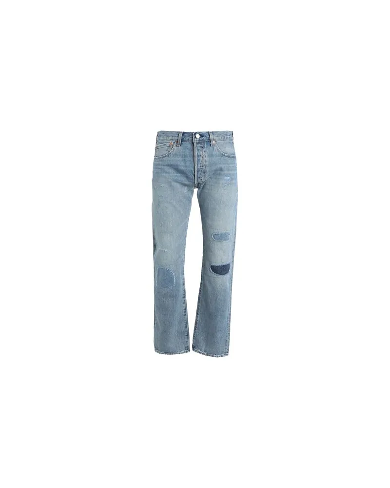 Levi's 501 LEVIS ORIGINAL FIT WORN IN  - HOSEN & RÖCKE - Jeanshosenauf YOOX.COM Blau