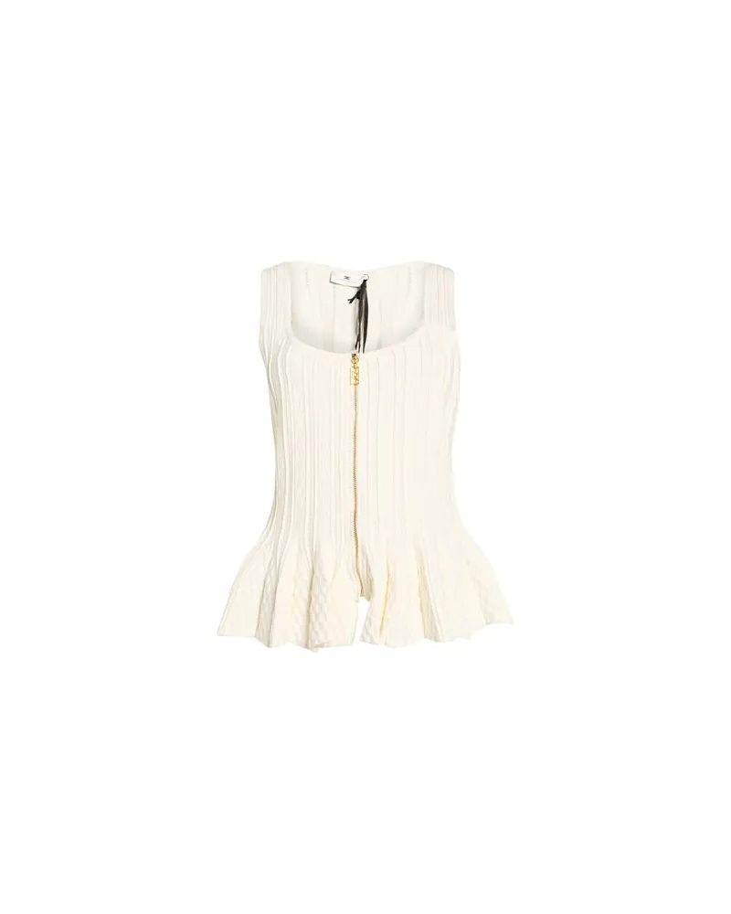 Elisabetta Franchi TOPS - Topsauf YOOX.COM Elfenbein