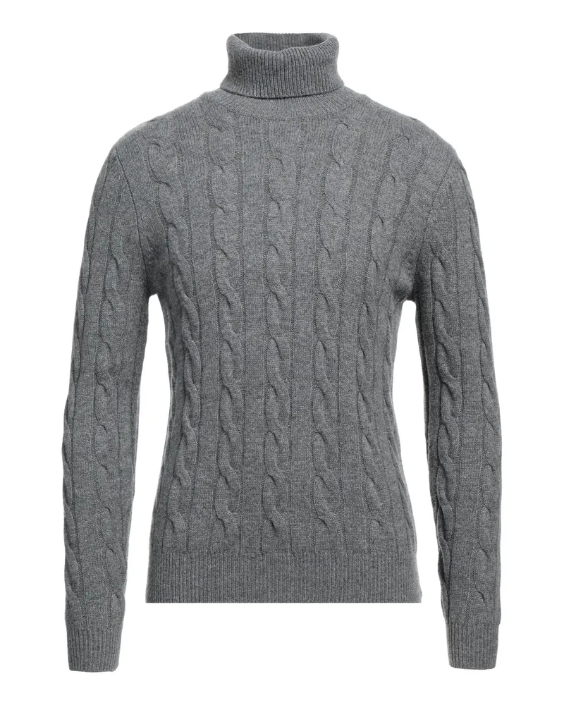 Malo Rollkragenpullover Grau