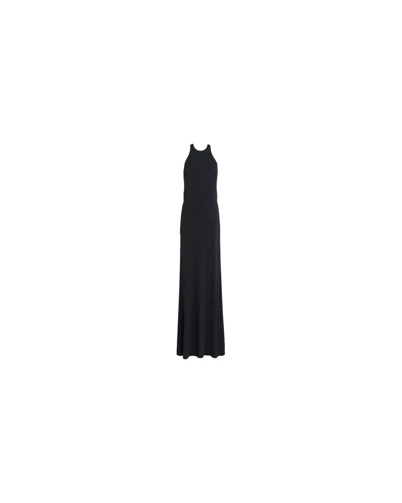 Elisabetta Franchi KLEIDER - Maxi-Kleiderauf YOOX.COM Schwarz