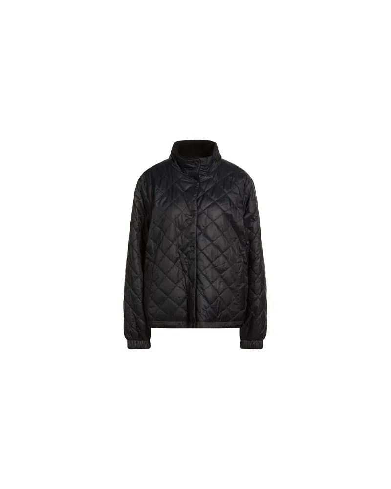 Eileen Fisher JACKEN & MÄNTEL - Pufferjacken & Daunenjackenauf YOOX.COM Schwarz