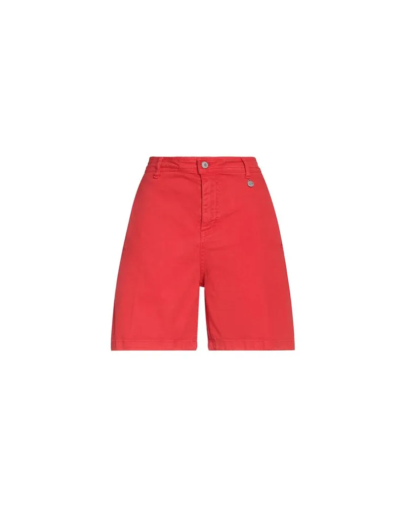 BERNA HOSEN & RÖCKE - Jeansshortsauf YOOX.COM Rot