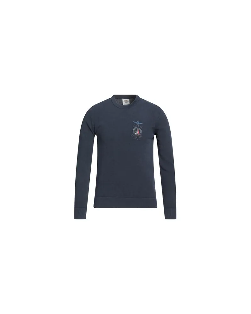 Aeronautica Militare FRECCE TRICOLORI - STRICKWAREN - Pulloverauf YOOX.COM Nachtblau