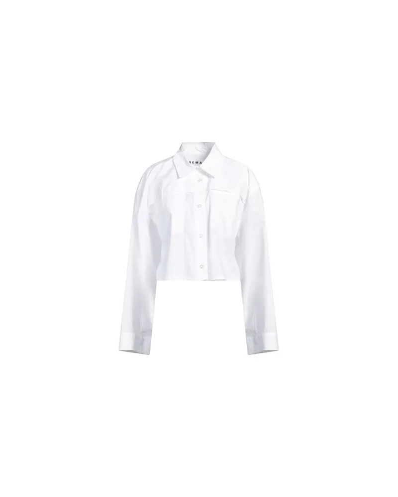 ROTATE Birger Christensen TOPS - Hemdenauf YOOX.COM Weiß