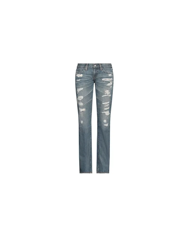 Adriano Goldschmied HOSEN & RÖCKE - Jeanshosenauf YOOX.COM Blau