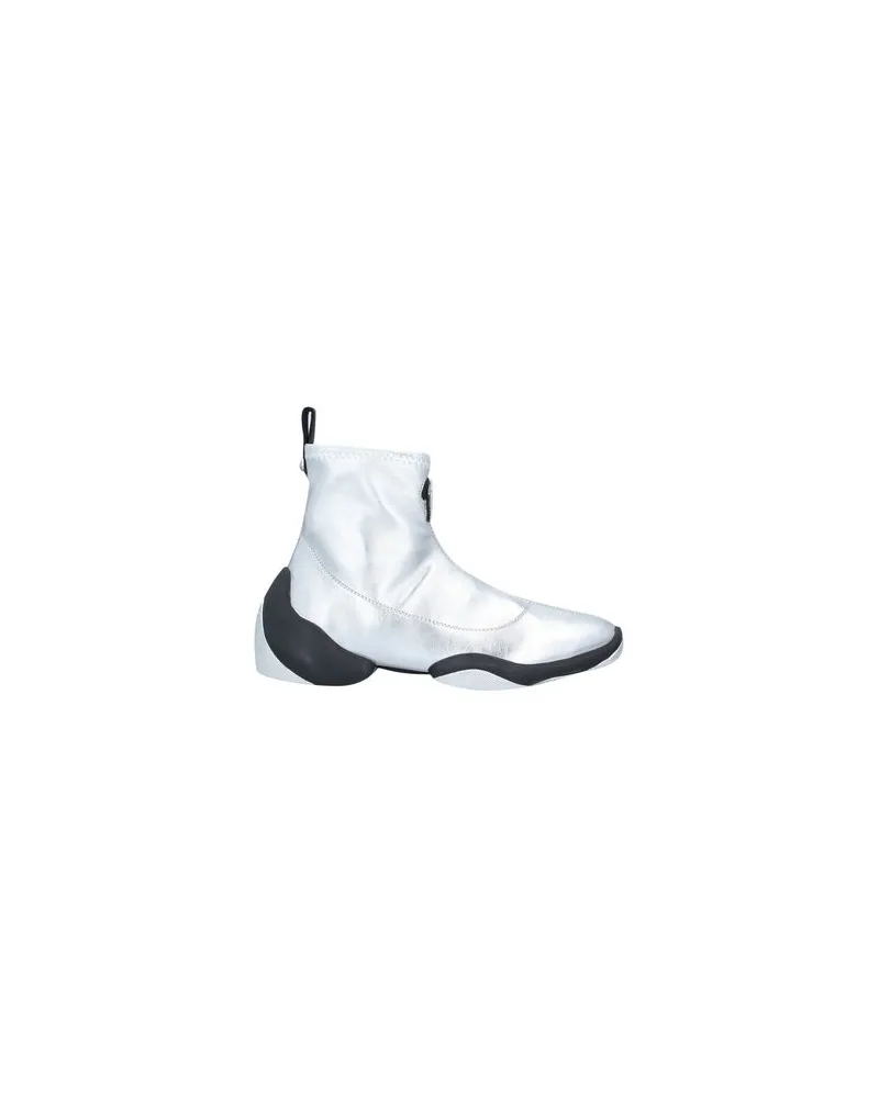 Giuseppe Zanotti SCHUHE - Sneakersauf YOOX.COM Silber
