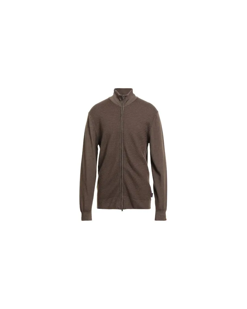 BOB STRICKWAREN - Strickjackenauf YOOX.COM Khaki