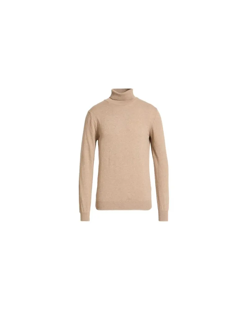 BERNA STRICKWAREN - Rollkragenpulloverauf YOOX.COM Beige