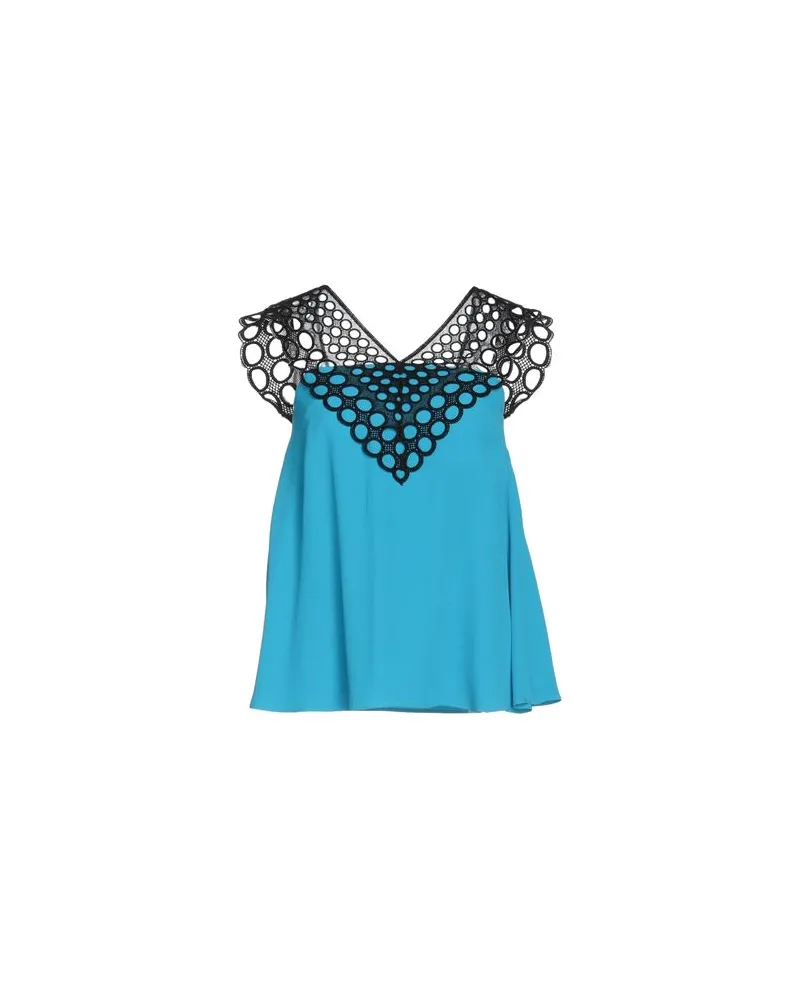Trussardi TOPS - Topsauf YOOX.COM Azurblau
