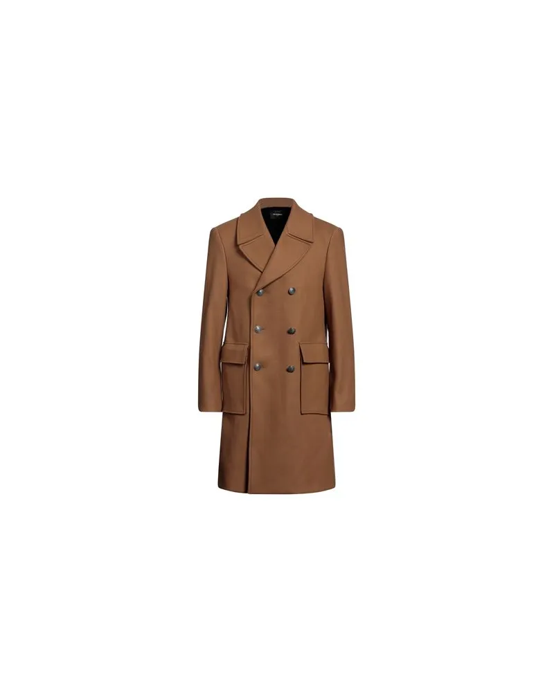 The Kooples JACKEN & MÄNTEL - Mäntelauf YOOX.COM Kamel