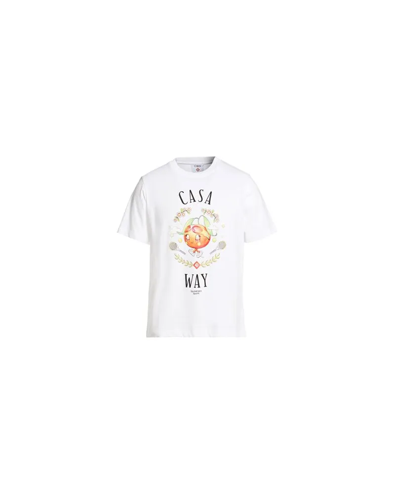 Casablanca Paris TOPS - T-shirtsauf YOOX.COM Weiß