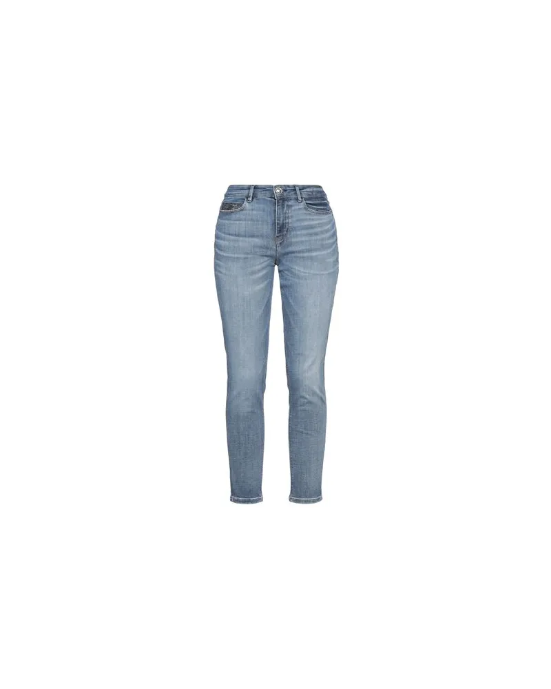 Guess HOSEN & RÖCKE - Jeanshosenauf YOOX.COM Blau
