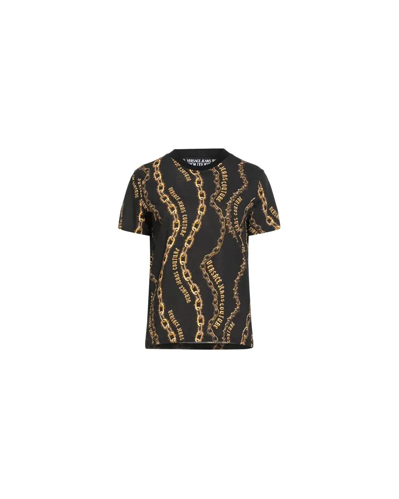 Versace Jeans TOPS - T-shirtsauf YOOX.COM Schwarz