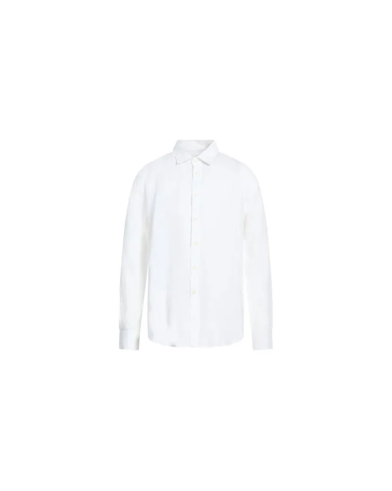 120% Lino TOPS - Hemdenauf YOOX.COM Weiß