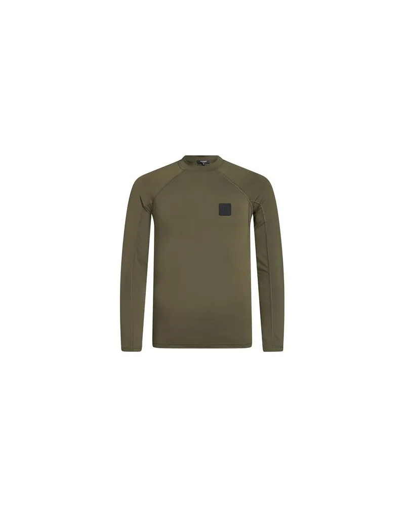 Balmain TOPS - T-shirtsauf YOOX.COM Militärgrün