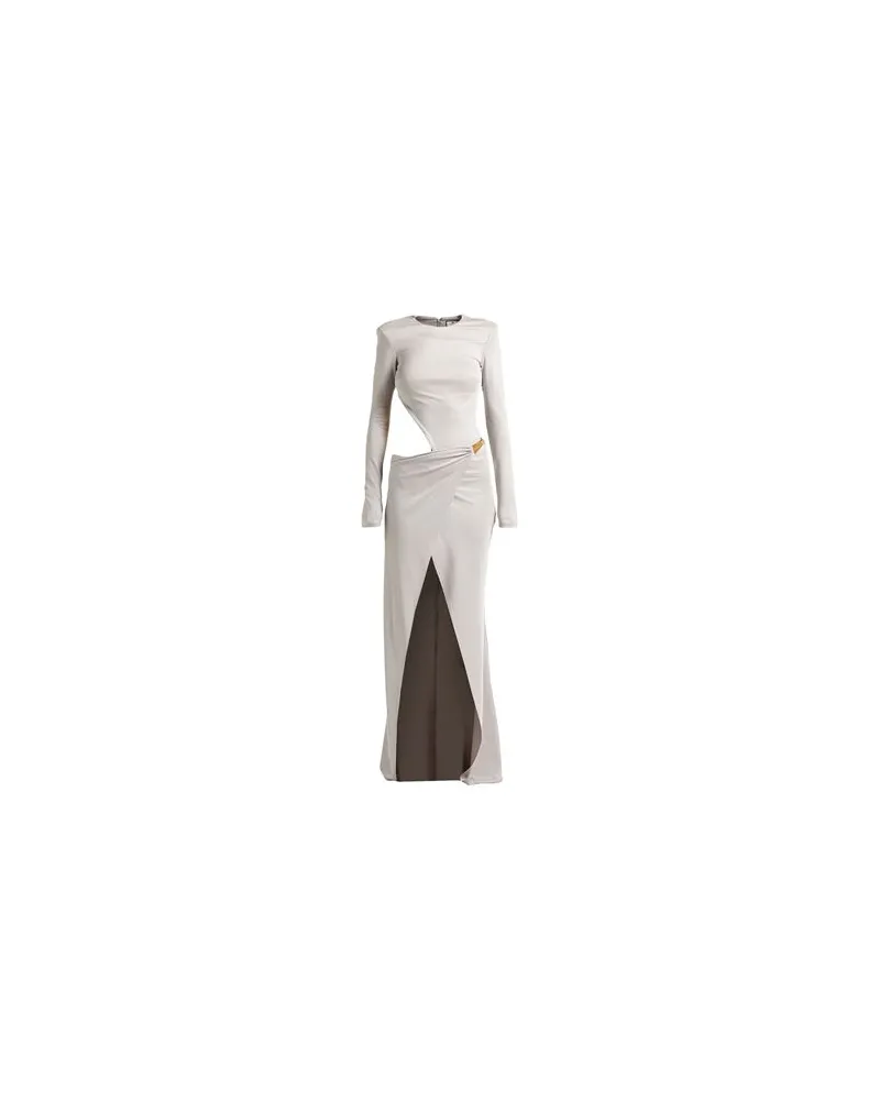 Elisabetta Franchi RED CARPET - KLEIDER - Maxi-Kleiderauf YOOX.COM Grau