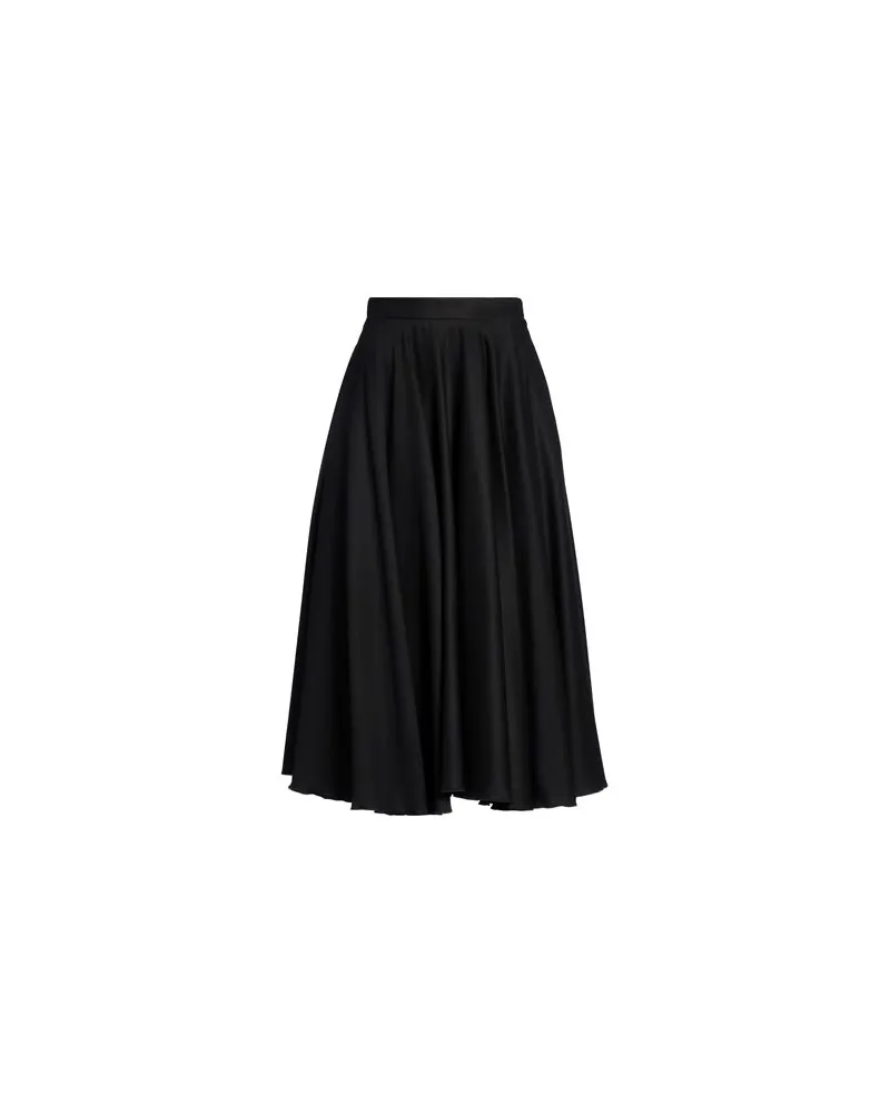 LARDINI HOSEN & RÖCKE - Midi-Röckeauf YOOX.COM Schwarz