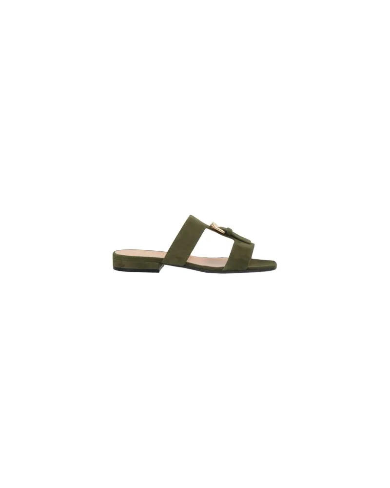 Sergio Rossi SCHUHE - Sandalenauf YOOX.COM Militärgrün