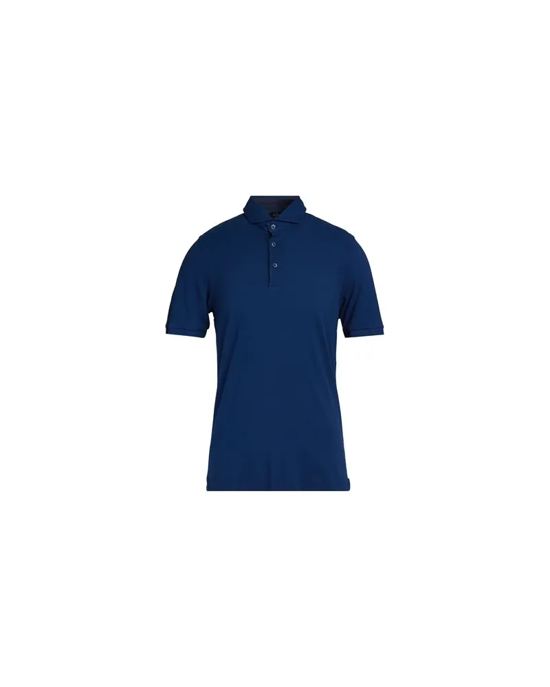 BARBA TOPS - Poloshirtsauf YOOX.COM Marineblau