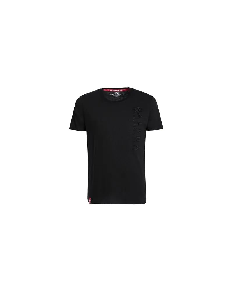 Alpha Industries TOPS - T-shirtsauf YOOX.COM Schwarz
