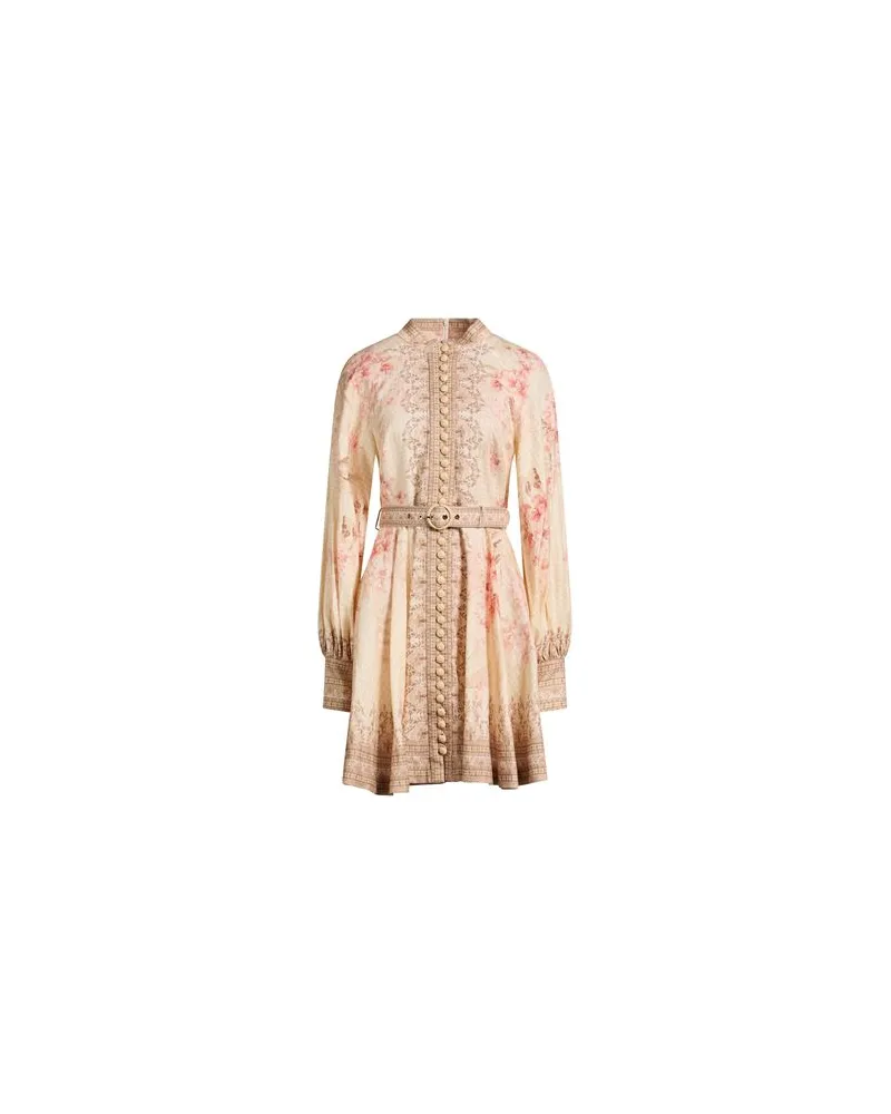 Zimmermann KLEIDER - Mini-Kleiderauf YOOX.COM Beige