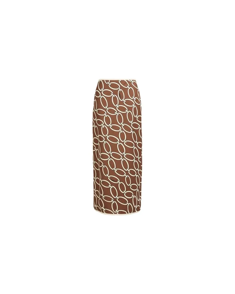Valentino Garavani HOSEN & RÖCKE - Maxi-Röckeauf YOOX.COM Braun
