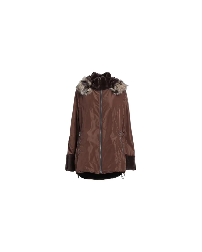 Baldinini TREND - JACKEN & MÄNTEL - Mäntelauf YOOX.COM Braun