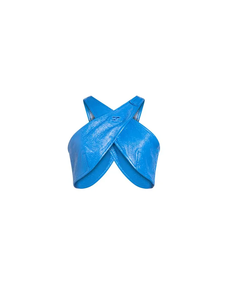 Courrèges TOPS - Topsauf YOOX.COM Blau