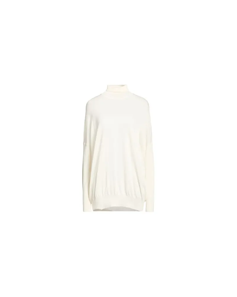 Jucca STRICKWAREN - Rollkragenpulloverauf YOOX.COM Cremeweiß