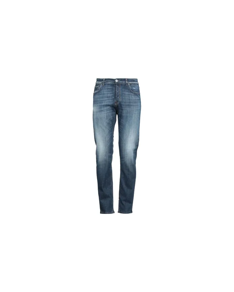 PMDS PREMIUM MOOD DENIM SUPERIOR HOSEN & RÖCKE - Jeanshosenauf YOOX.COM Blau