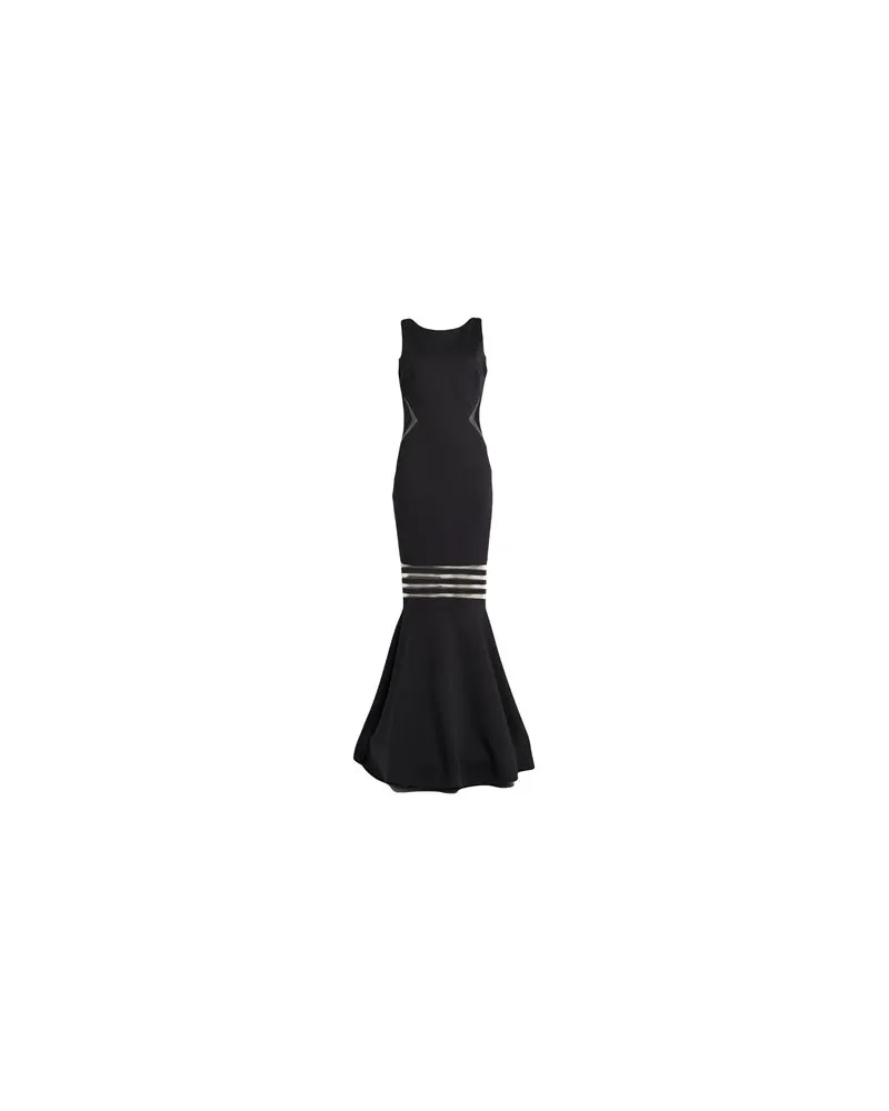 Forever Unique KLEIDER - Maxi-Kleiderauf YOOX.COM Schwarz