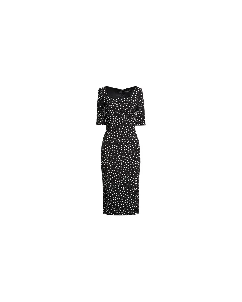 Dolce & Gabbana KLEIDER - Midi-Kleiderauf YOOX.COM Schwarz