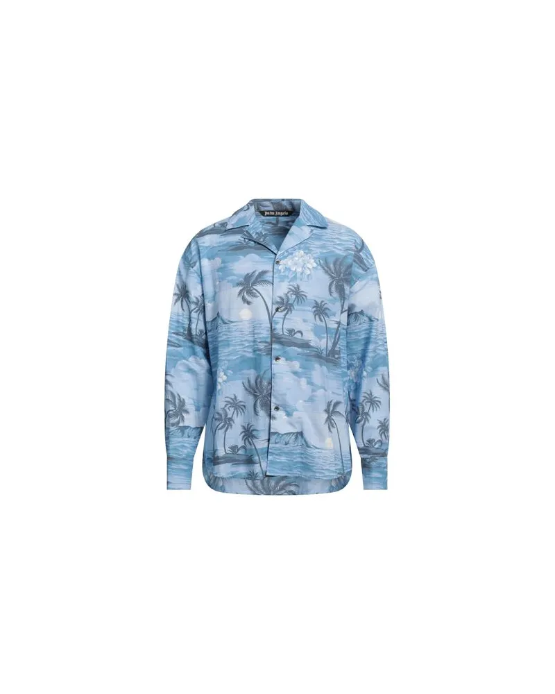 Palm Angels TOPS - Hemdenauf YOOX.COM Himmelblau