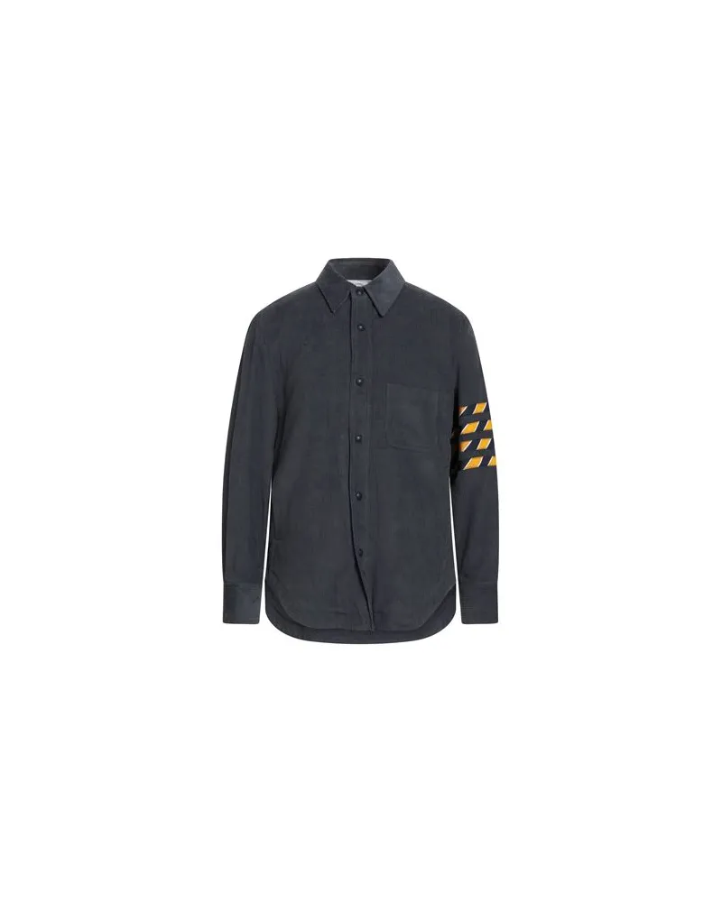 Thom Browne TOPS - Hemdenauf YOOX.COM Marineblau