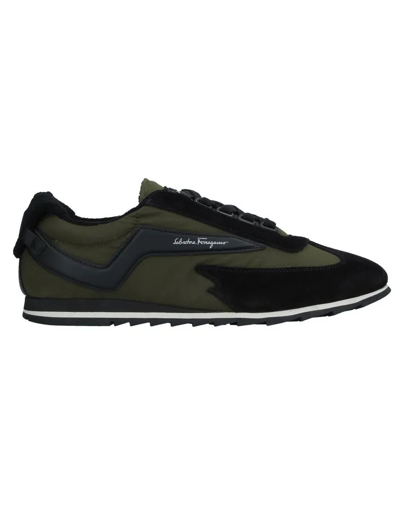 Ferragamo Sneakers Militärgrün