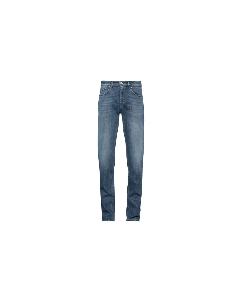 Re-HasH HOSEN & RÖCKE - Jeanshosenauf YOOX.COM Blau