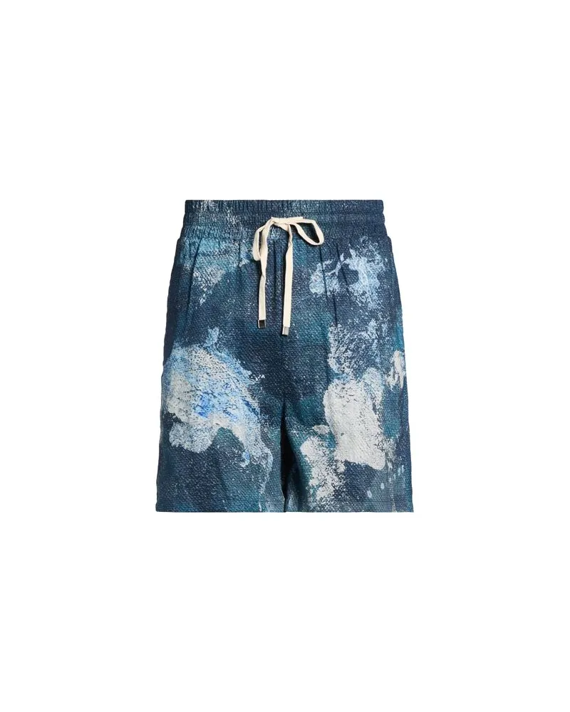 DOMREBEL HOSEN & RÖCKE - Shorts & Bermudashortsauf YOOX.COM Taubenblau