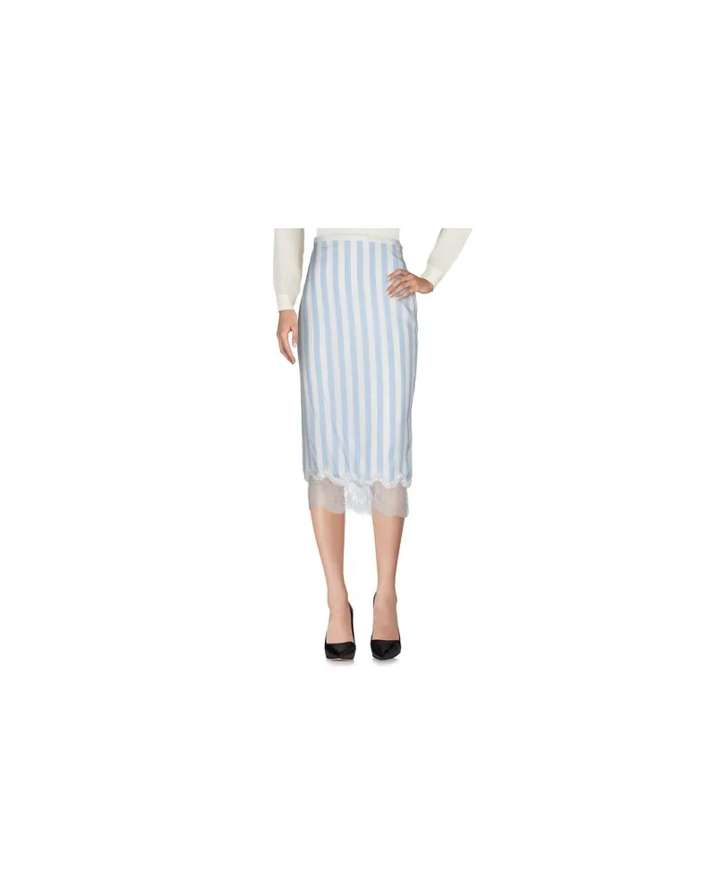 Rochas HOSEN & RÖCKE - Midi-Röckeauf YOOX.COM Himmelblau