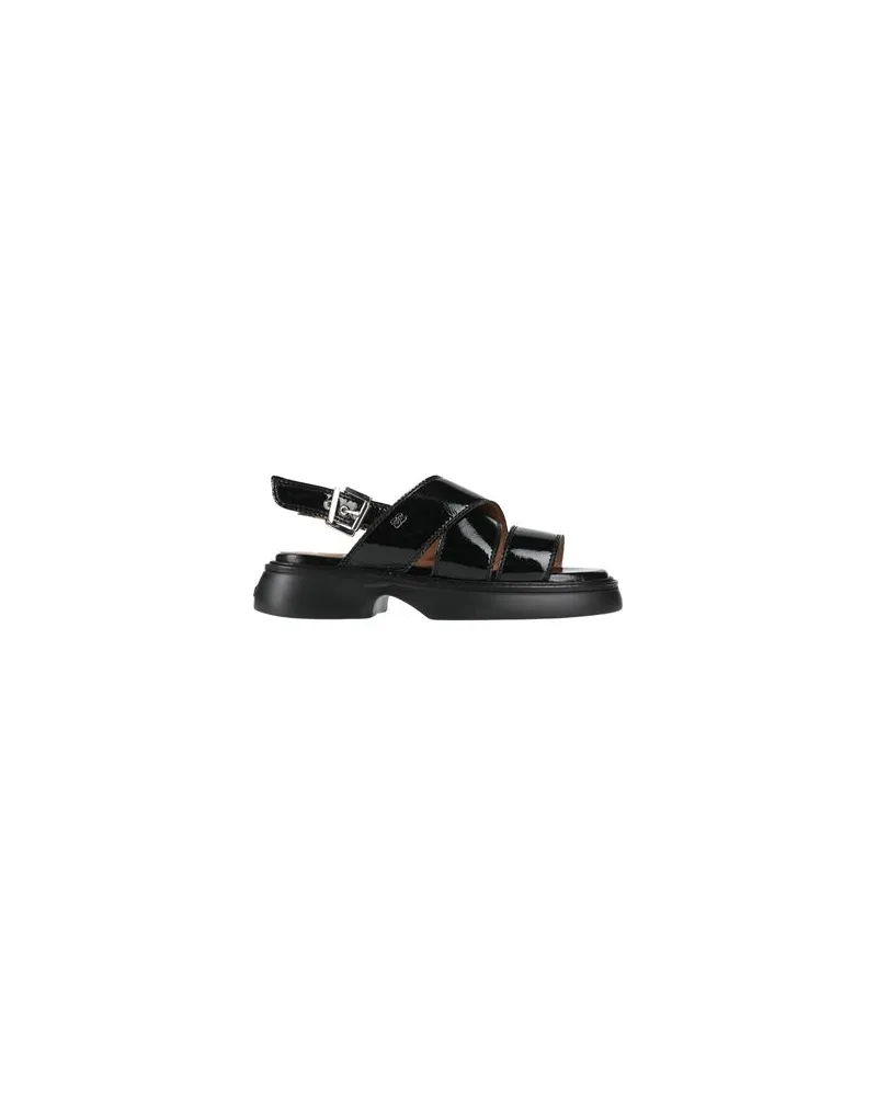 Ganni SCHUHE - Sandalenauf YOOX.COM Schwarz