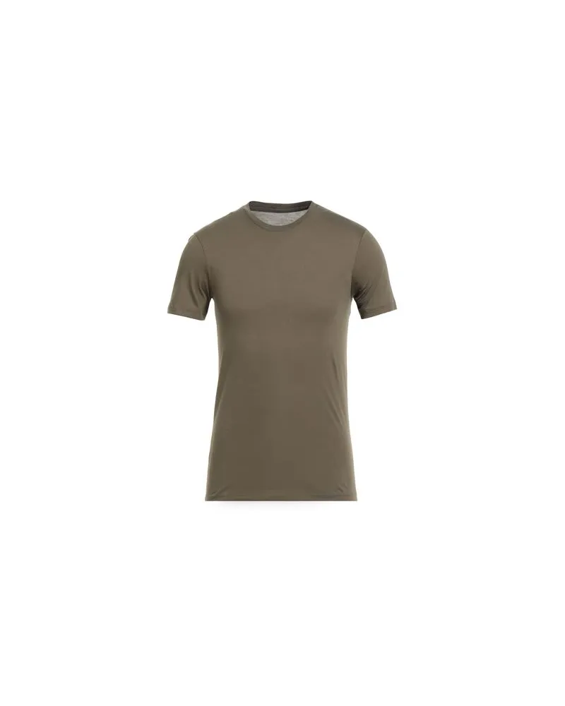 Armani Exchange TOPS - T-shirtsauf YOOX.COM Militärgrün