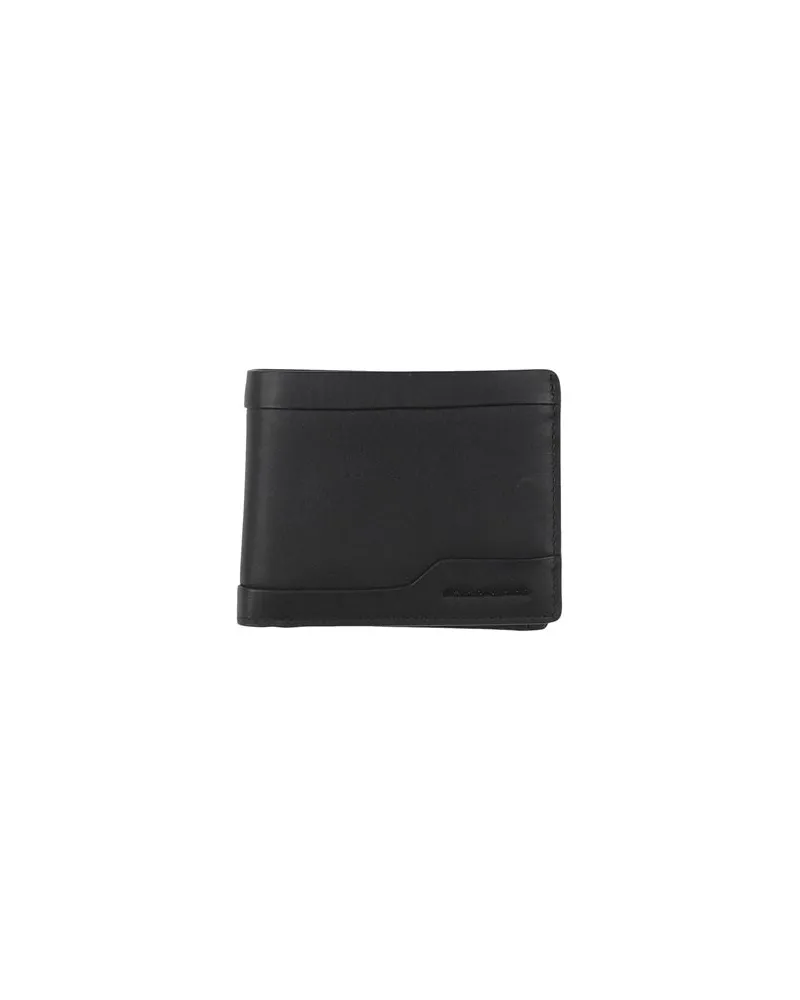Piquadro Kleinlederwaren - Brieftaschenauf YOOX.COM Schwarz
