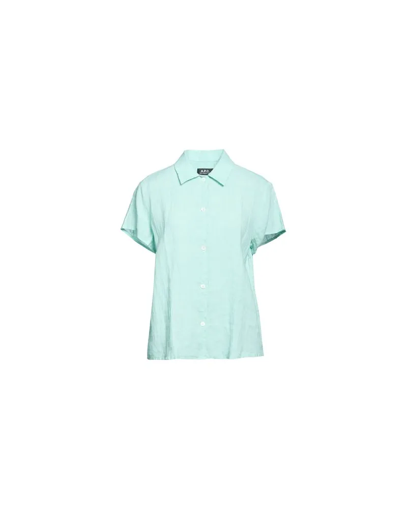 A.P.C. TOPS - Hemdenauf YOOX.COM Säuregrün