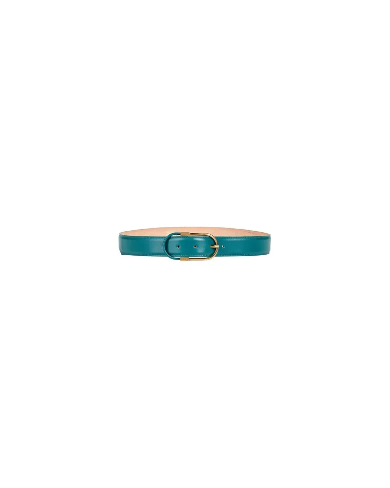 Elisabetta Franchi Kleinlederwaren - Gürtelauf YOOX.COM Aquamarin