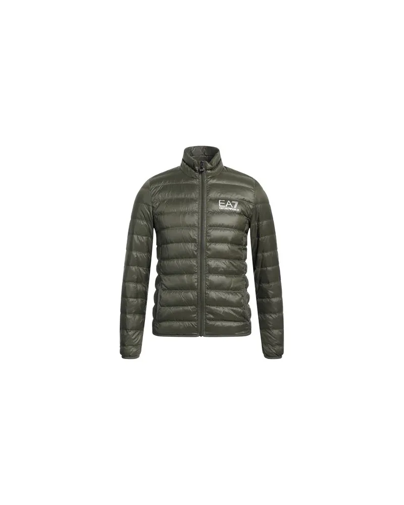 EA7 JACKEN & MÄNTEL - Pufferjacken & Daunenjackenauf YOOX.COM Militärgrün