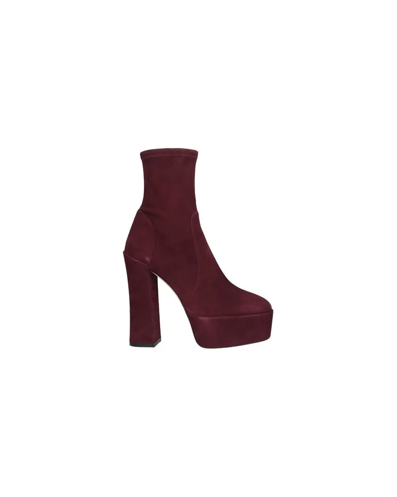 Stuart Weitzman SCHUHE - Stiefelettenauf YOOX.COM Bordeaux