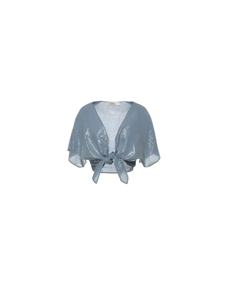 Jucca TOPS - Bolerosauf YOOX.COM Blaugrau
